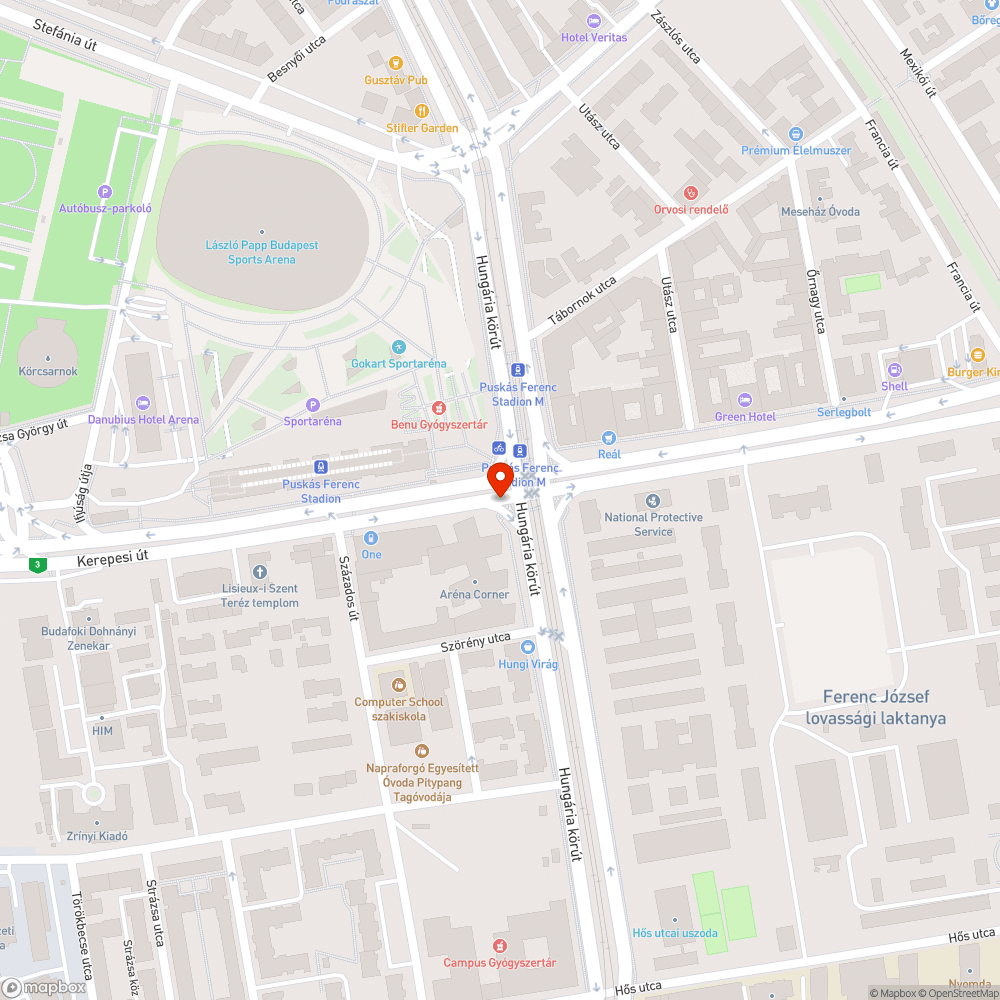 Kerékpáros átvezetés biztonságosabbá tétele bejelentés helye