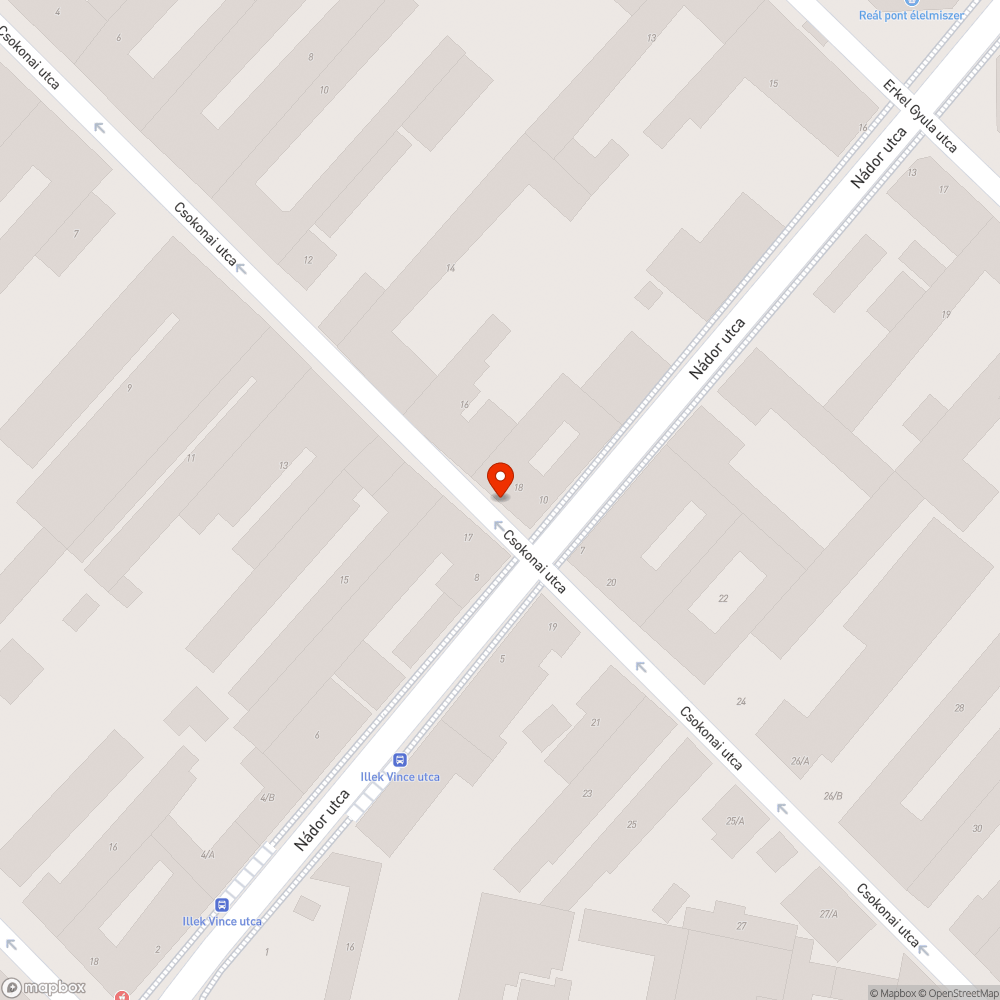 Elharapózott gaz bejelentés helye