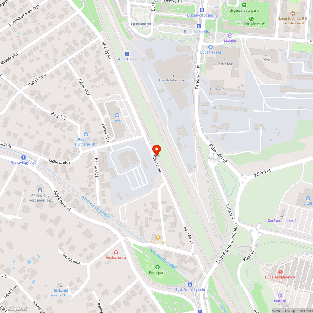 Elhanyagolt terület, gyomok bejelentés helye