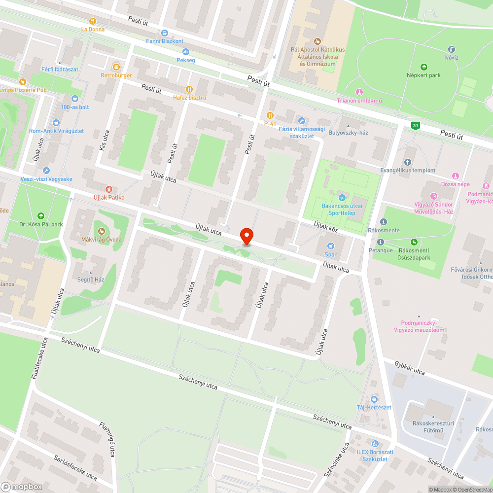 Rossz kapu bejelentés helye