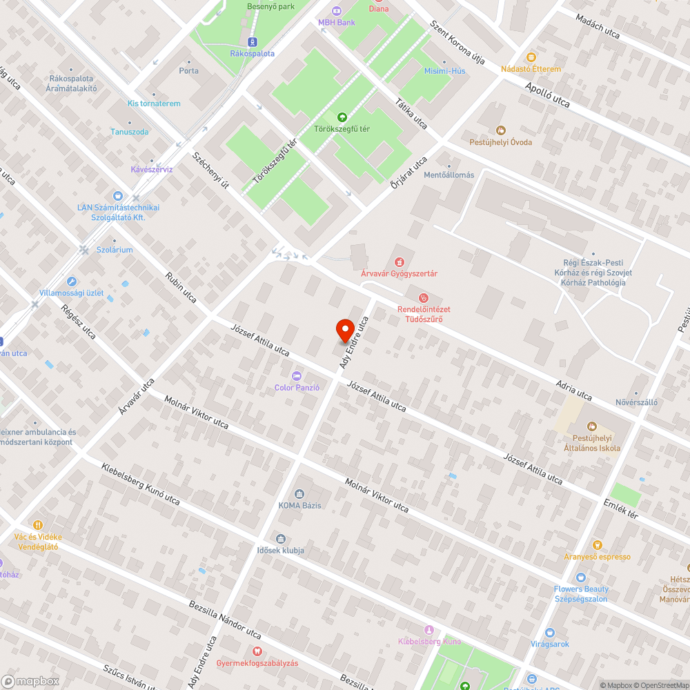 idetolt elhagyott autó bejelentés helye