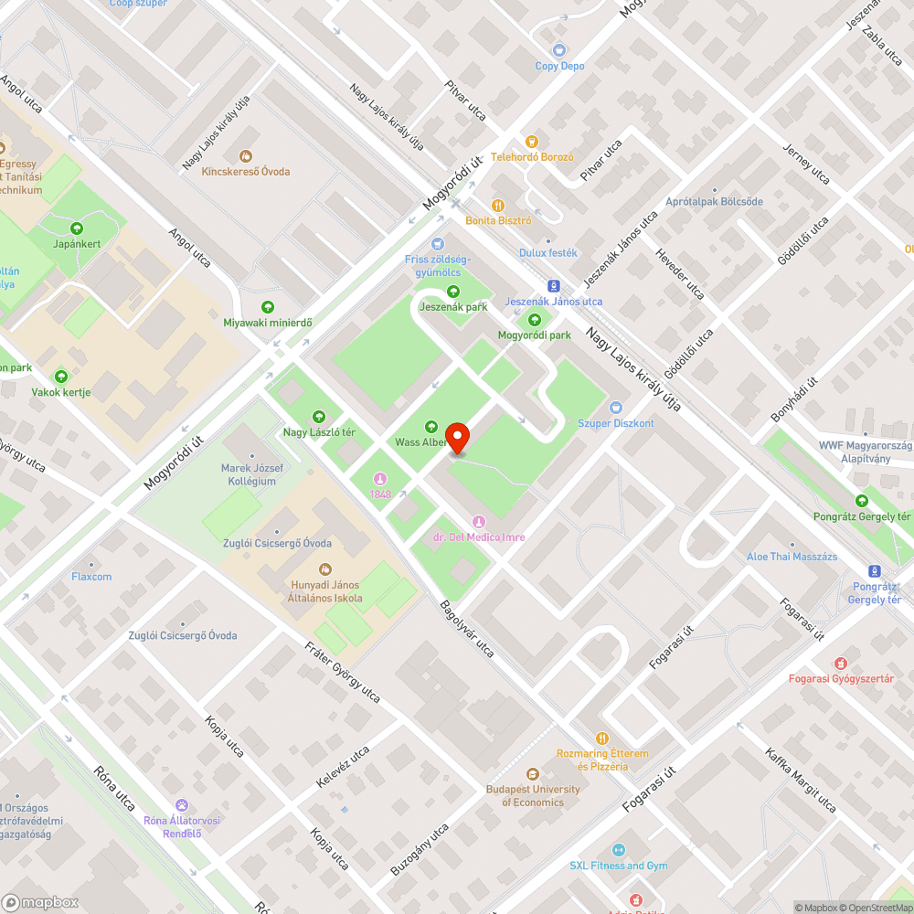 Gödör bejelentés helye