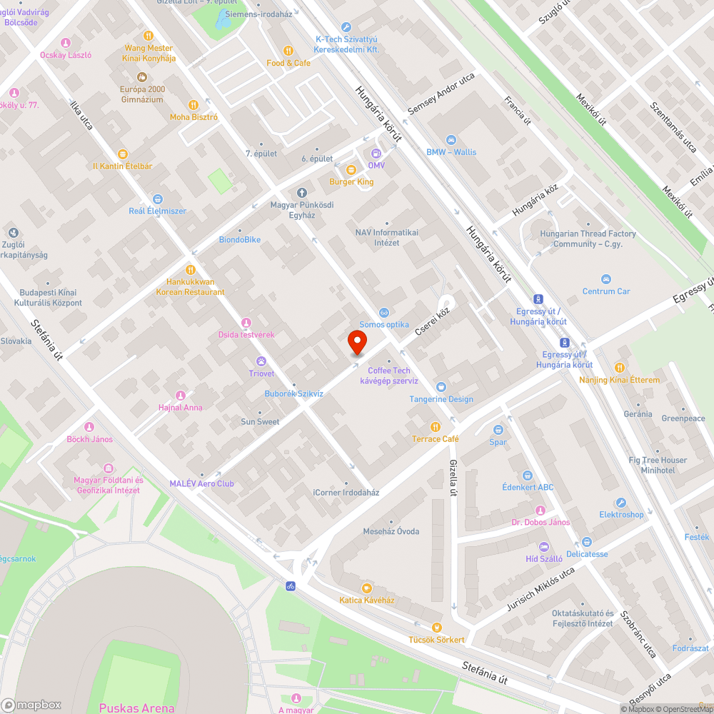 Illegális szemétlerakat bejelentés helye