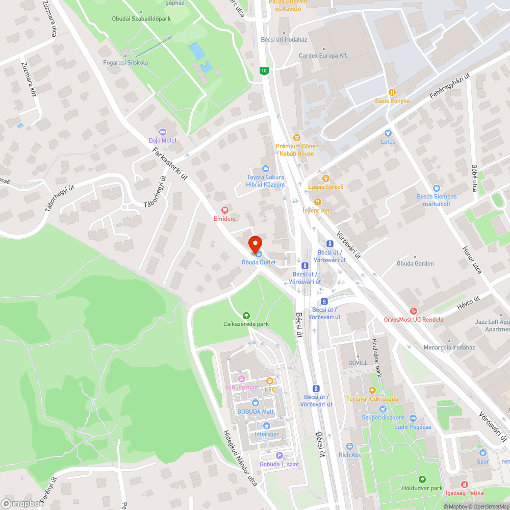 Farkastorki út alsó szakaszának gyommentesítése bejelentés helye