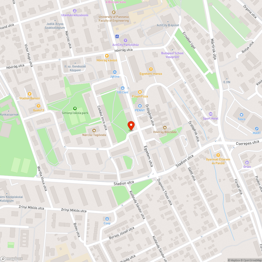 Összetört, veszélyes lépcső bejelentés helye