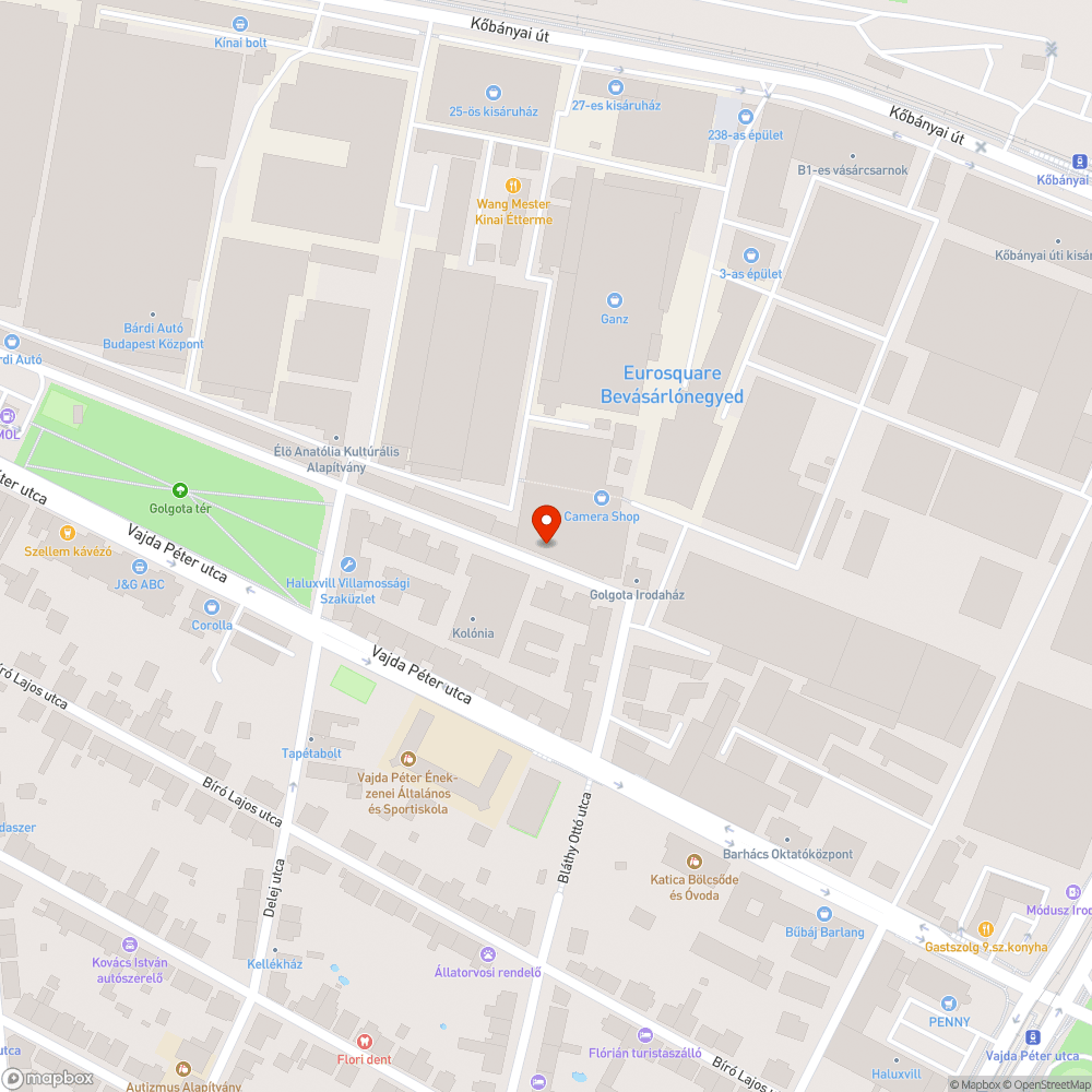 Roncs autó bejelentés helye