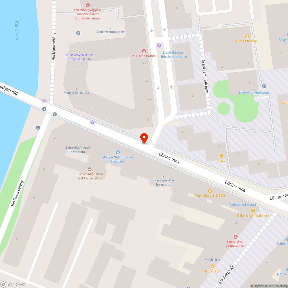 Megsüllyedt víznyelő bejelentés helye