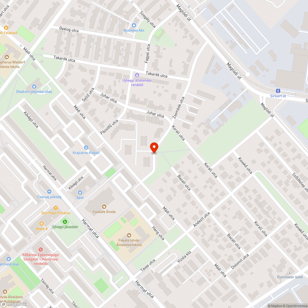 Elhagyott Jaguar lejárt műszakival bejelentés helye