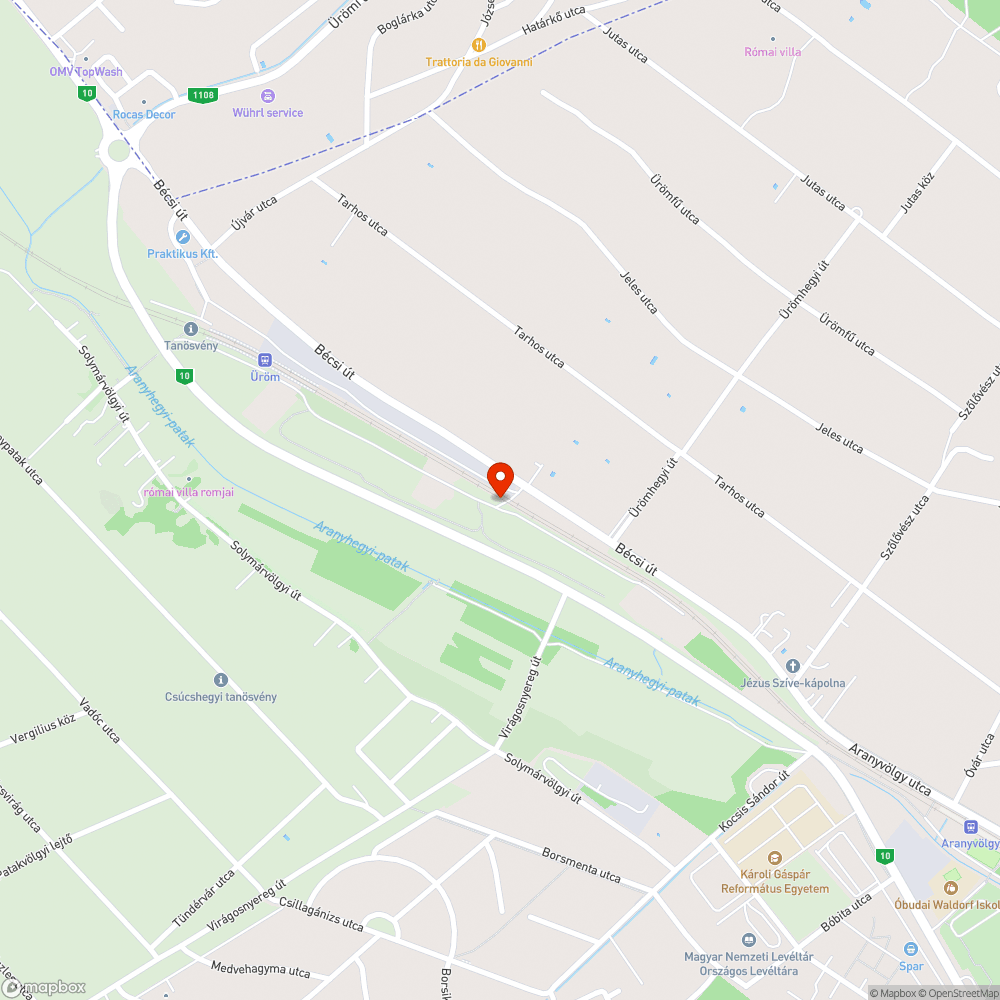 Graffiti bejelentés helye