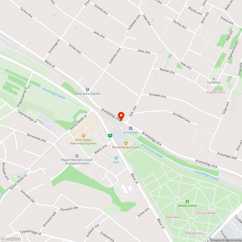 Kettő graffitis közműszekrény bejelentés helye