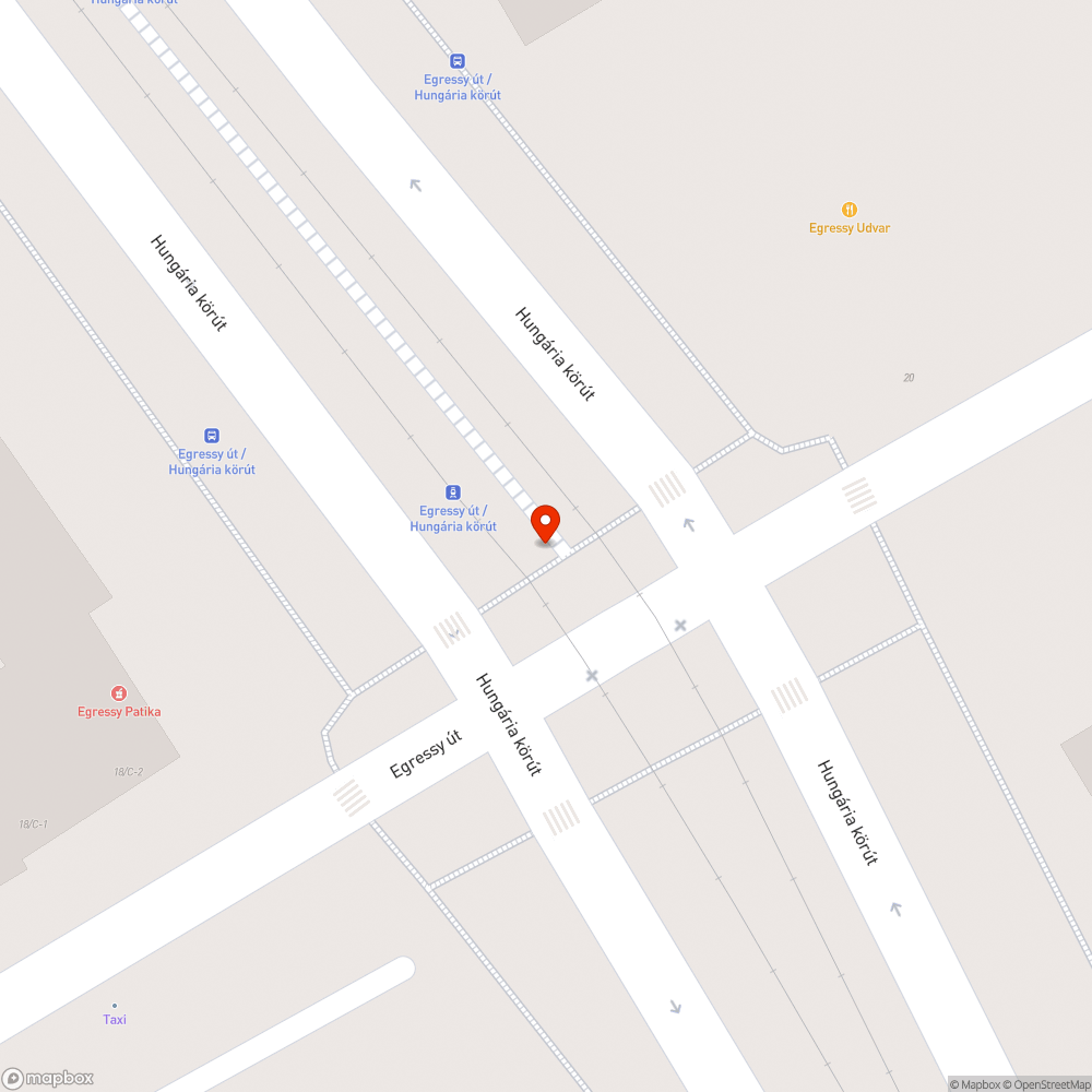 Kiégett gyalogos jelzőlámpa bejelentés helye