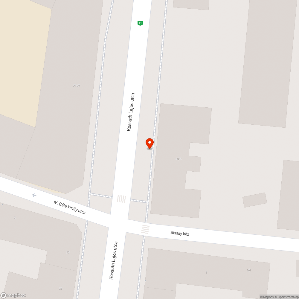 Megsüllyedt víznyelő bejelentés helye