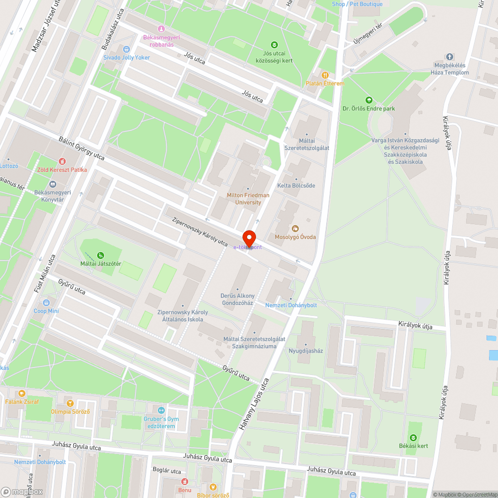 Tönkreteszik a zöldet bejelentés helye