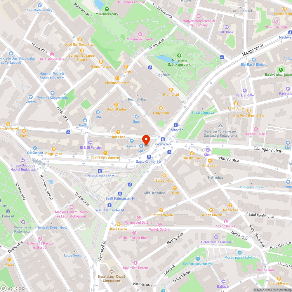 Élhetetlen közterület bejelentés helye