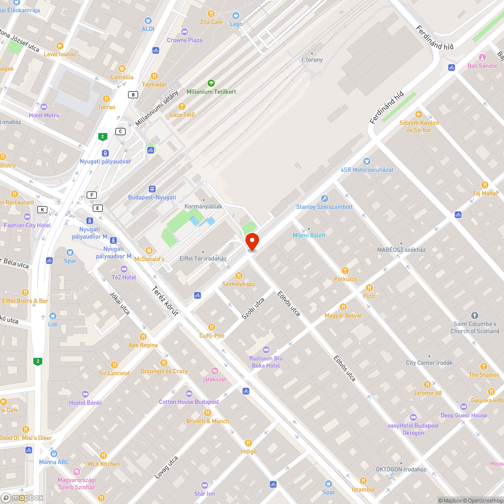 Hiányos burkolat, felfestések hiánya bejelentés helye