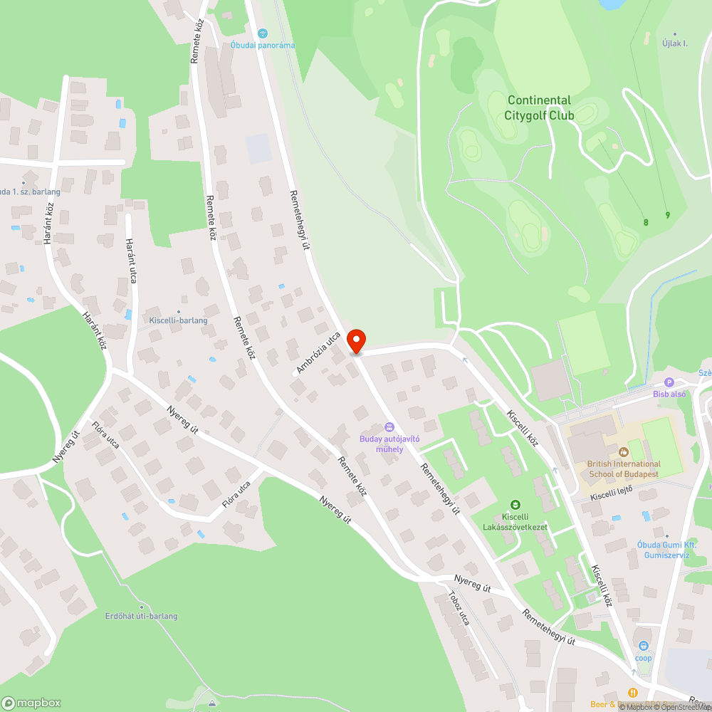 Hiányzó utcanévtábla bejelentés helye