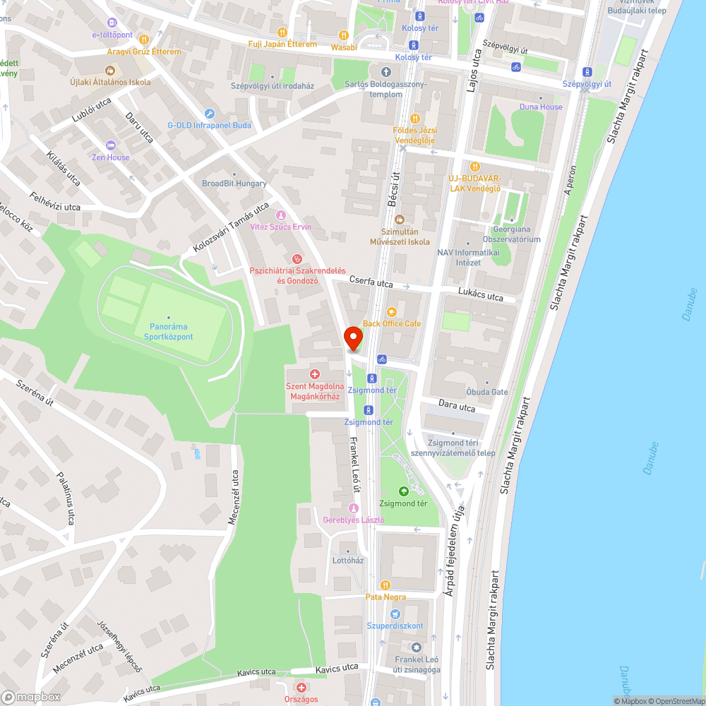 Kitört terelőnyíl bejelentés helye