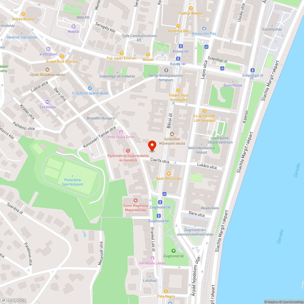 Elhanyagolt, gazos utca bejelentés helye