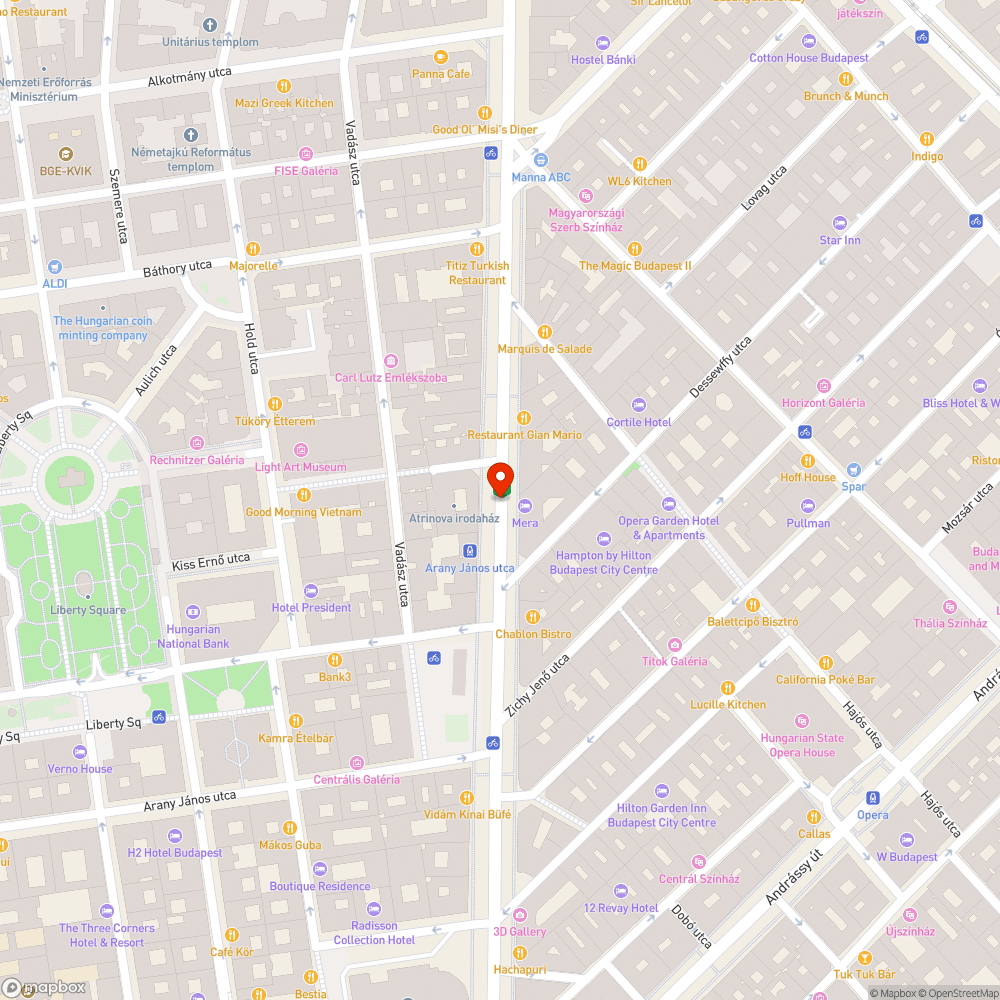 1 éve kiszáradt fa - Bajcsy-Zsilinszky út bejelentés helye