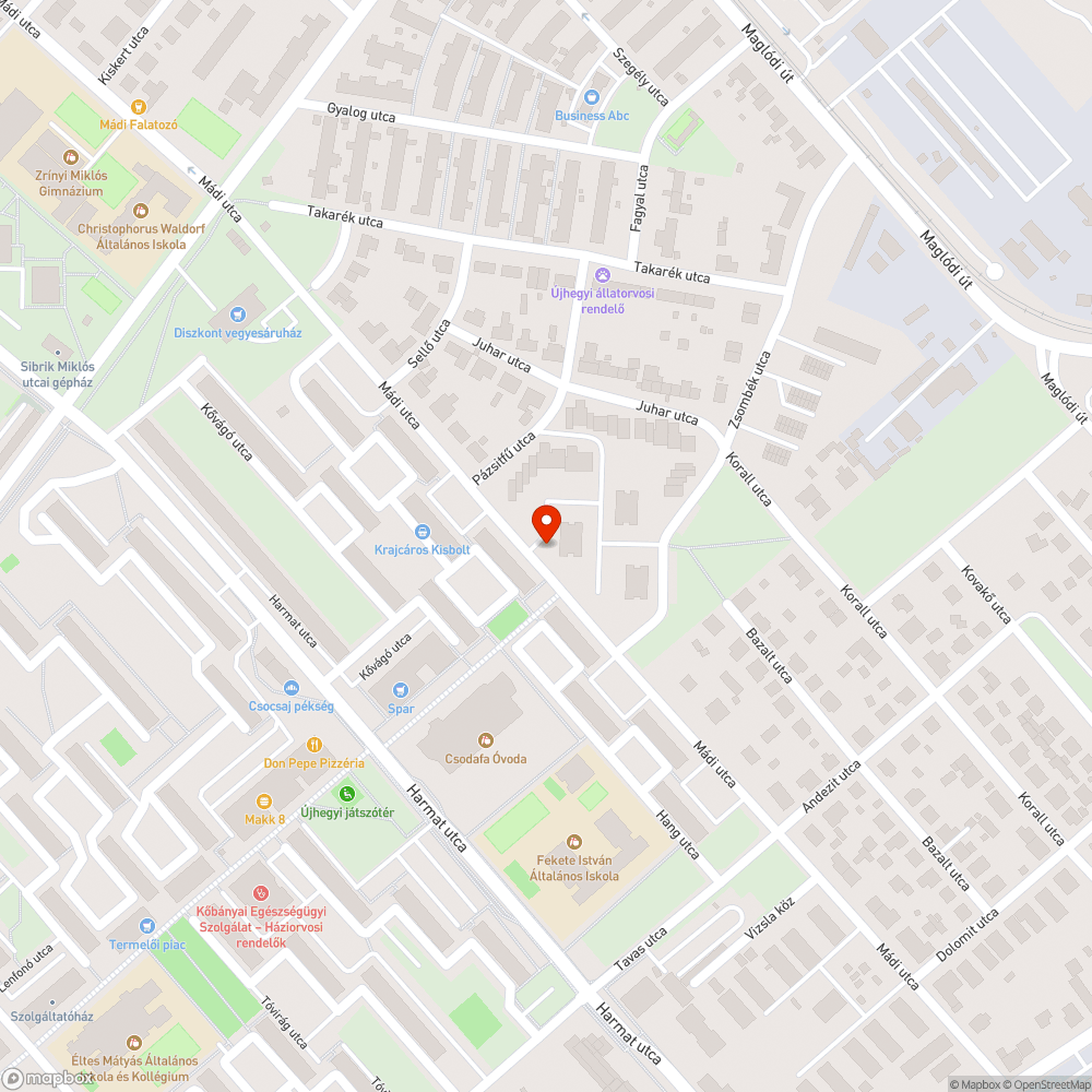 Illegális hulladék közterületen bejelentés helye