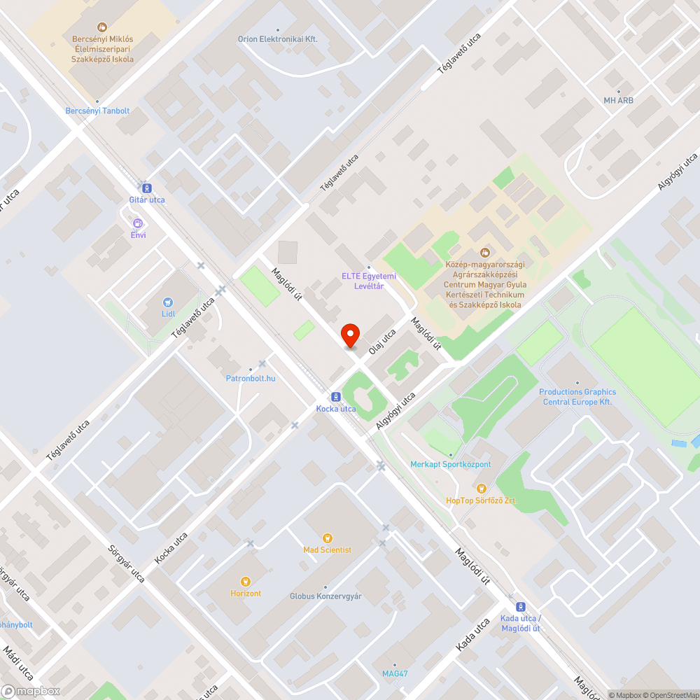 Ferdén álló közlekedési tábla bejelentés helye