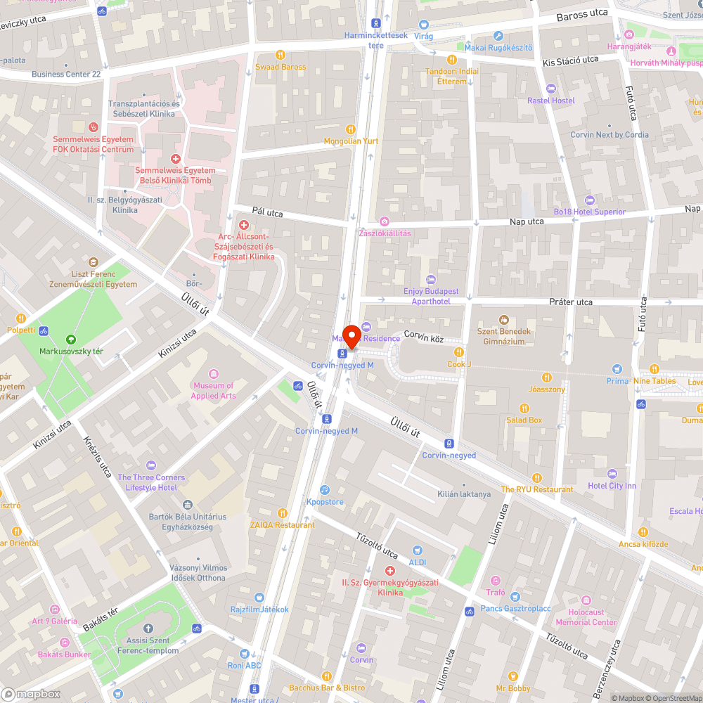 Elhagyott poller bejelentés helye