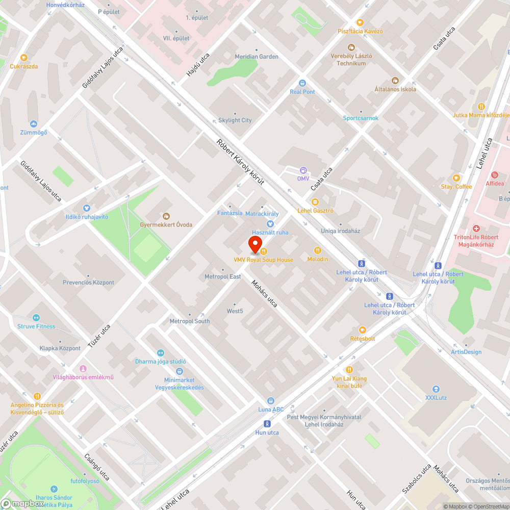 Stroboszkópként villogó utcai lámpa bejelentés helye