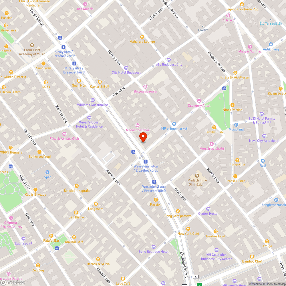 Ágykeret a járdán bejelentés helye