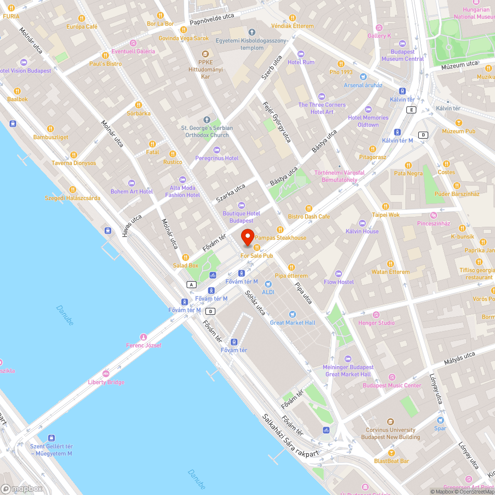 A Fővám téren a burkolat több helyen feljött bejelentés helye