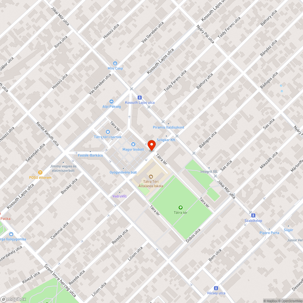 Pesterzsébeti Piac hulladékkezelés bejelentés helye