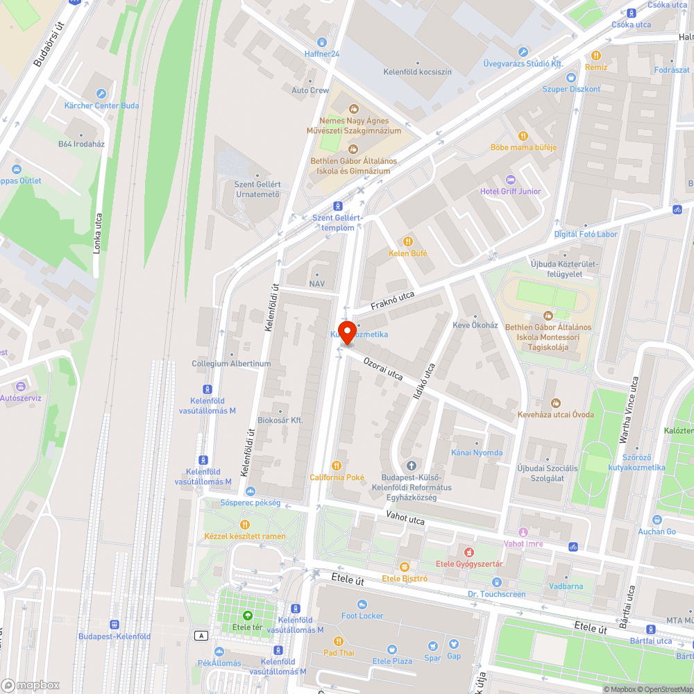 Méhkaptár XI. kerület bejelentés helye