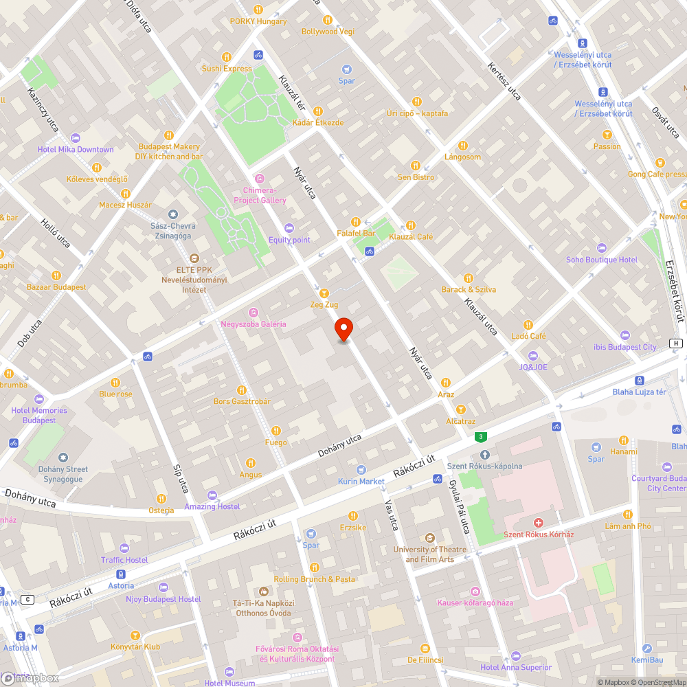 Járdára, fejre csepegő kondenzvíz bejelentés helye