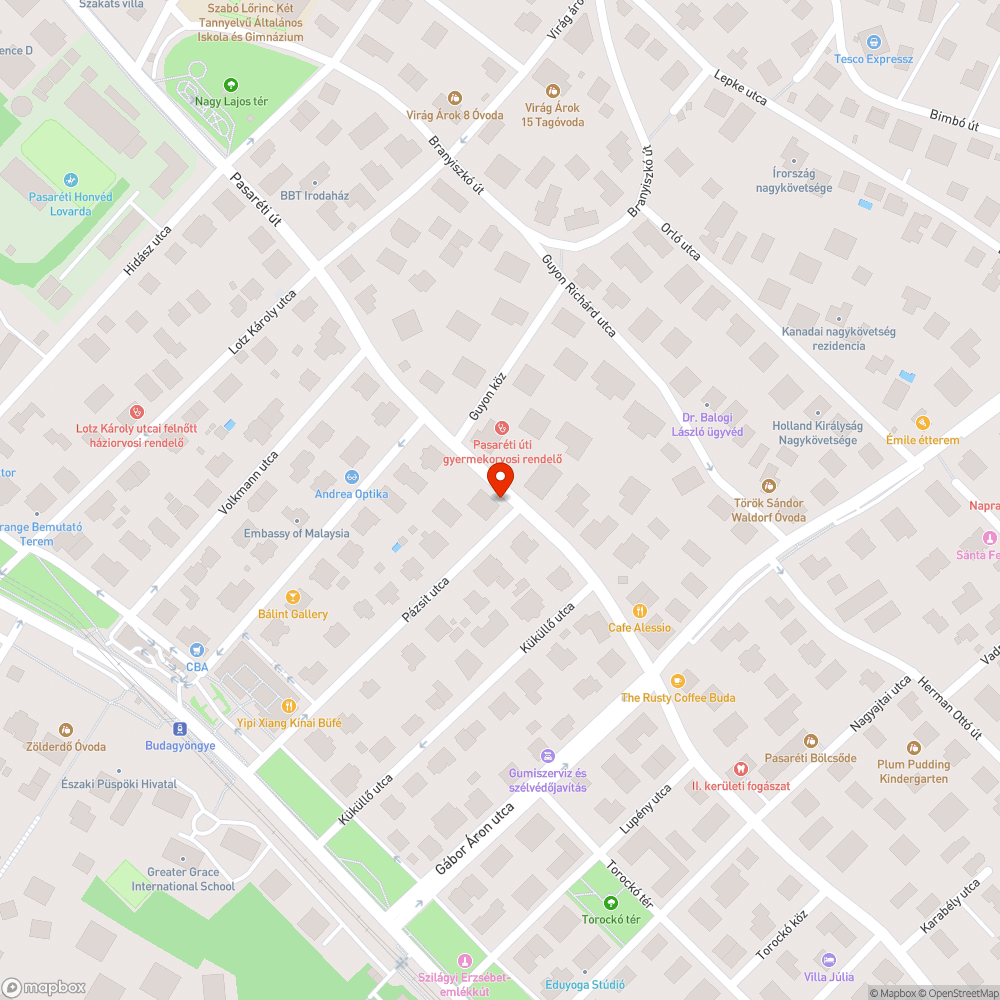 Nyitott elektromos szekrény bejelentés helye