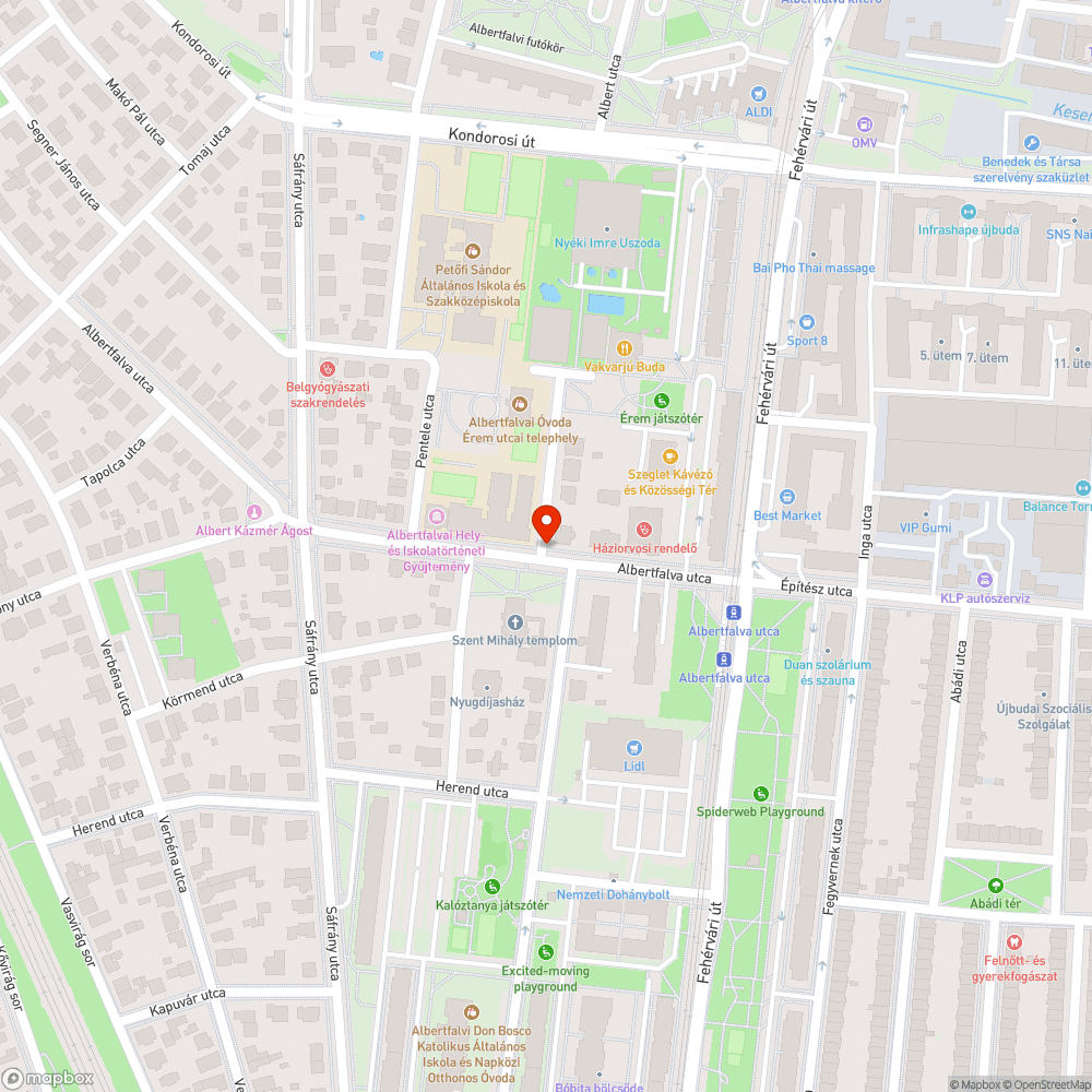 Sérült fedlap bejelentés helye