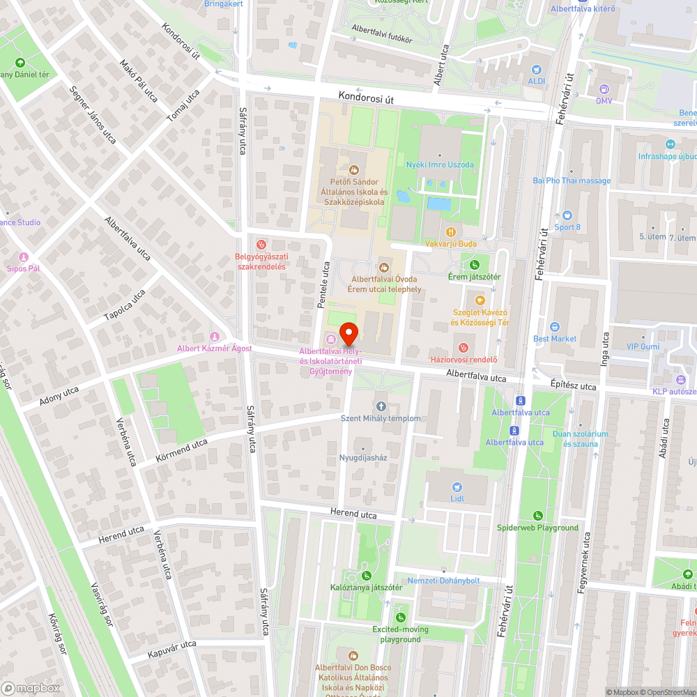 Billegő fedlap bejelentés helye