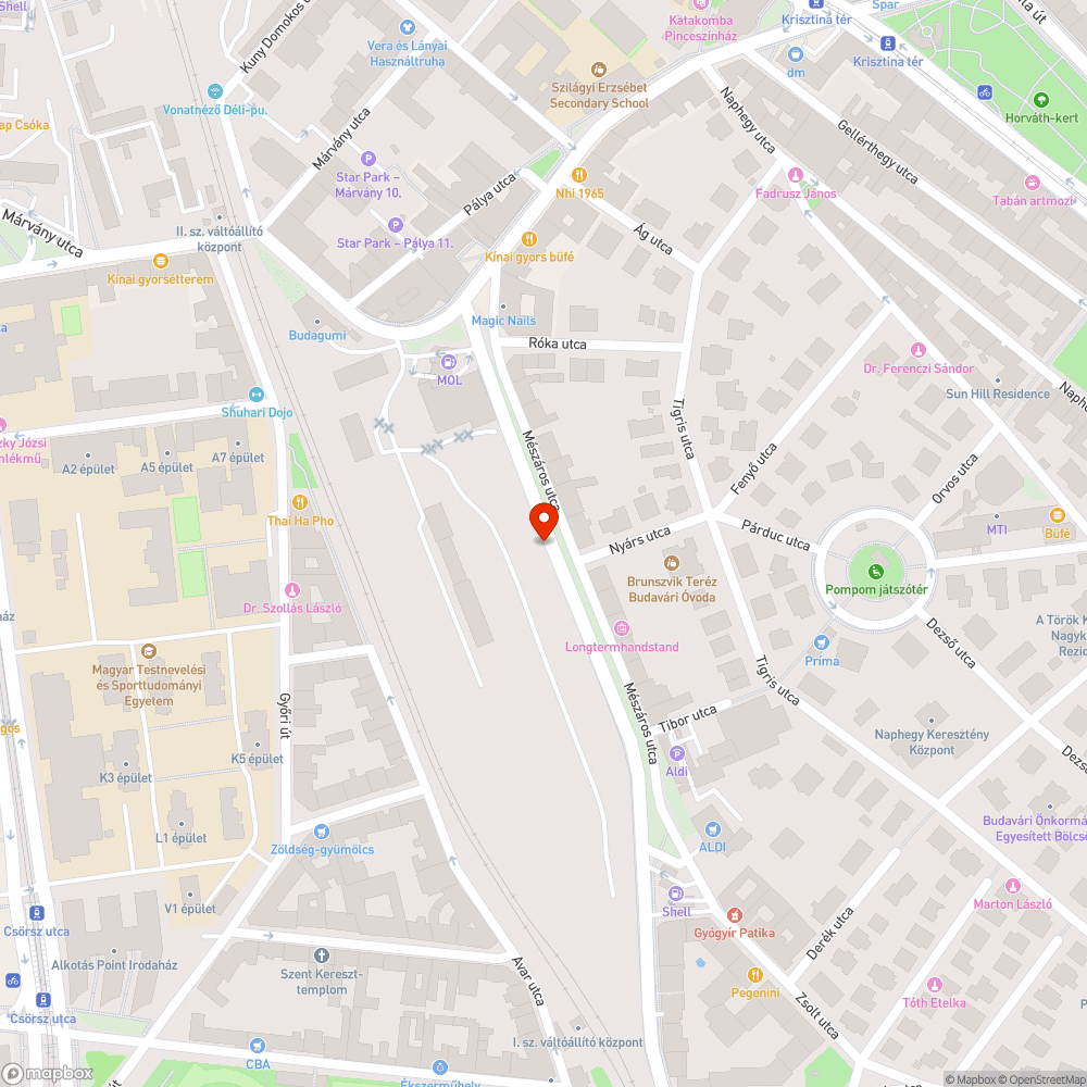 Belógó növényzet bejelentés helye