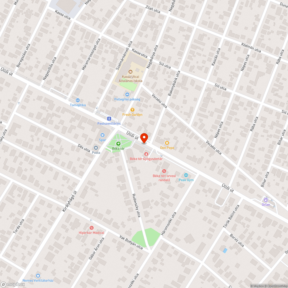 BKV megálló/váró kiépítése bejelentés helye