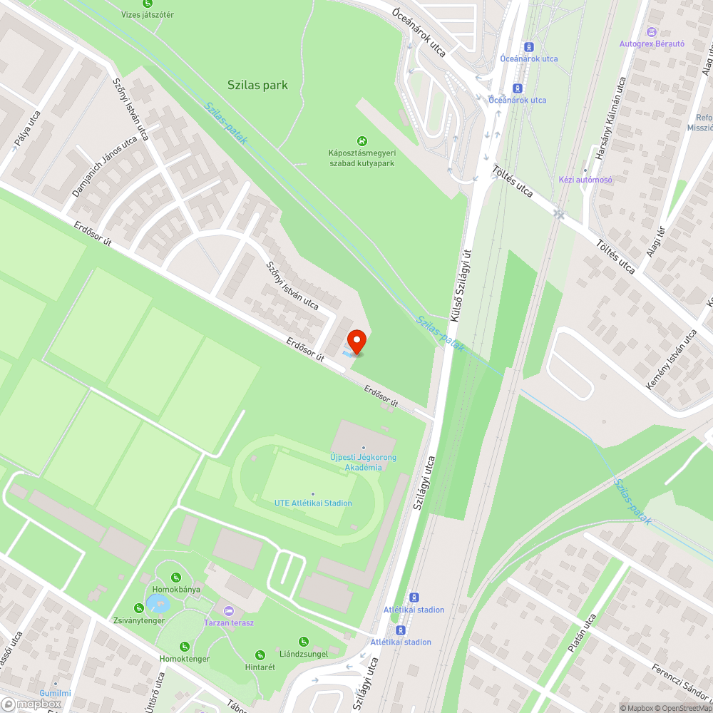 Kidőlt oszlop bejelentés helye