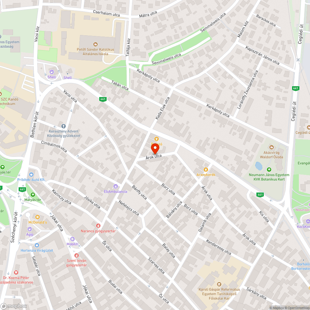 Fatelepítés utáni burkolatsüllyedés bejelentés helye