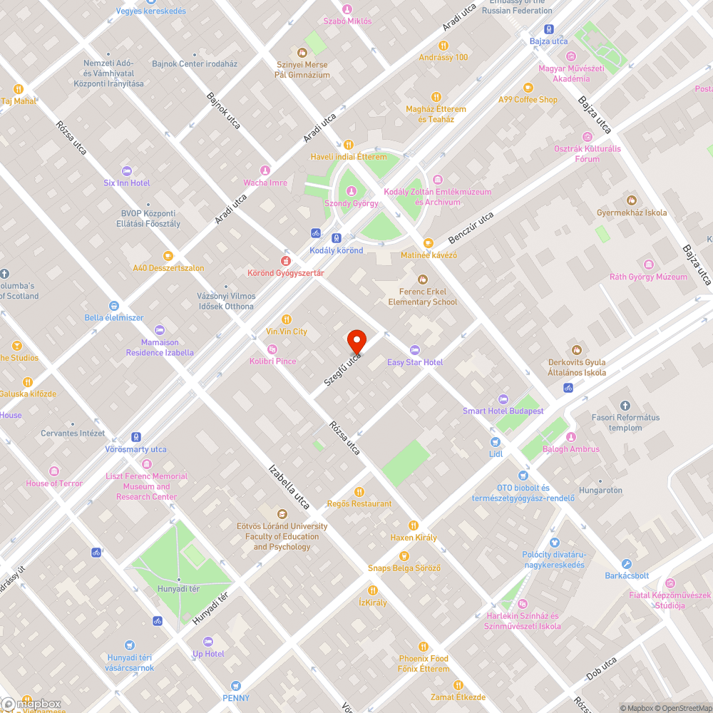 Illegális járdán parkolás a Szegfű utcában bejelentés helye