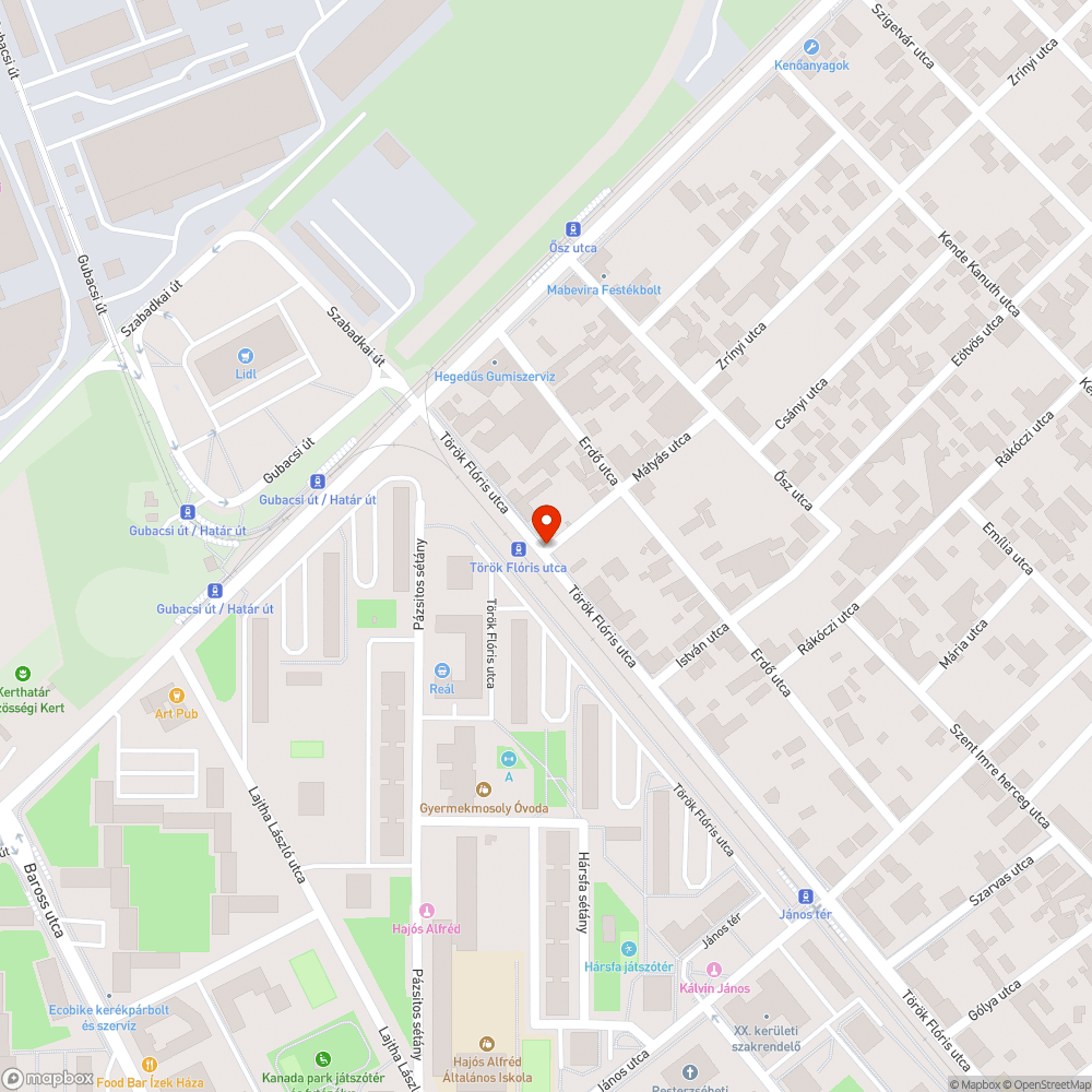 Illegális szemét lerakás bejelentés helye