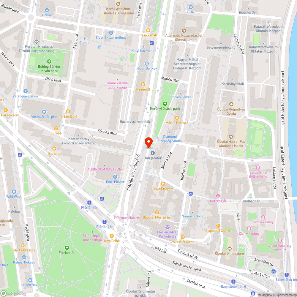 Graffiti bejelentés helye