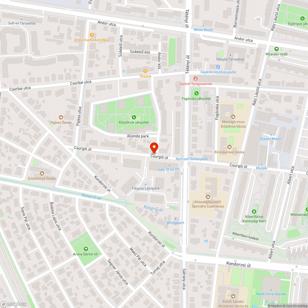 Beláthatatlan kereszteződés bejelentés helye