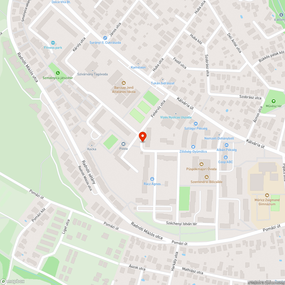 Kiégett közvilágítás bejelentés helye