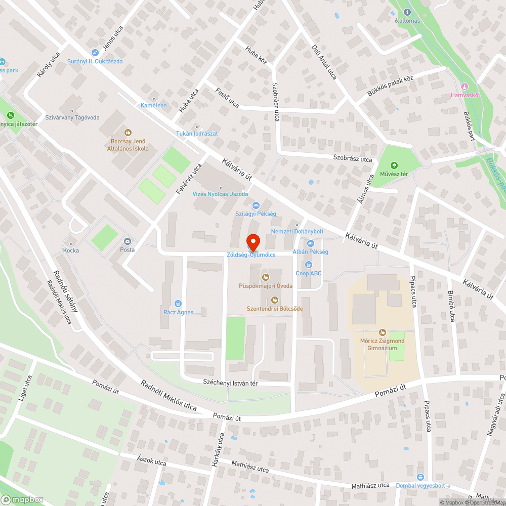 Kiégett közvilágítás bejelentés helye