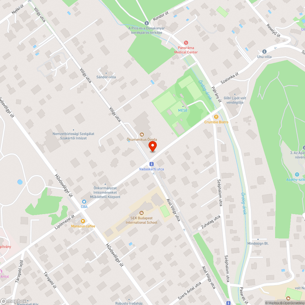 Kátyú, ami a zebrán közlekedőket is veszélyezteti bejelentés helye