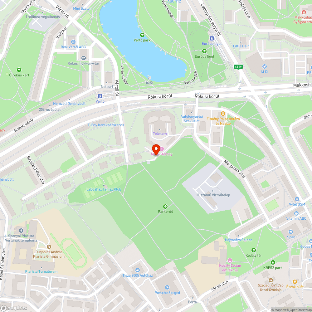 Eldugult csatorna bejelentés helye