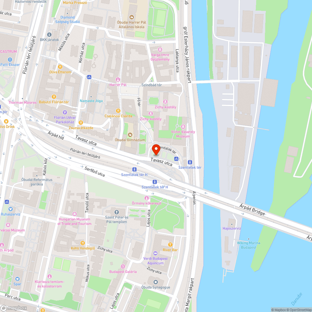 Graffiti bejelentés helye