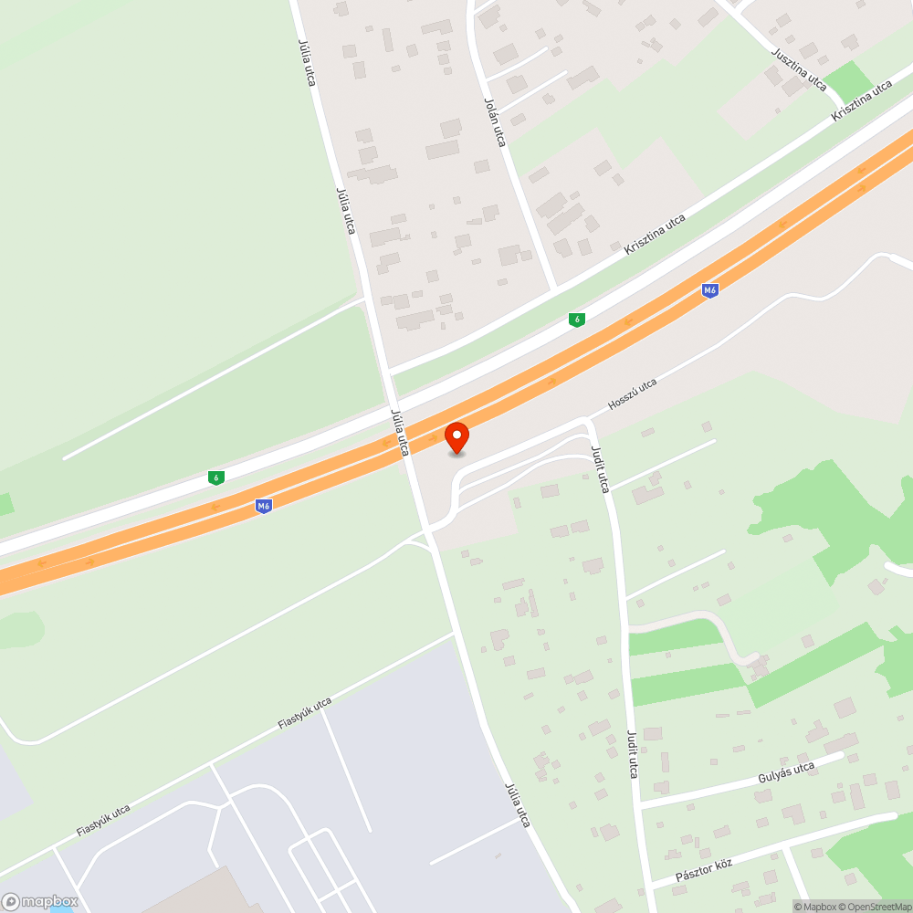 Járhatatlan útszakasz! bejelentés helye