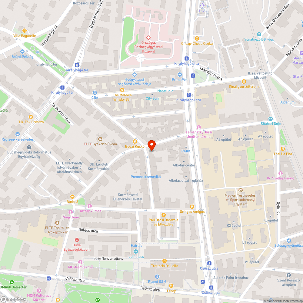 Törött WC-csésze bejelentés helye